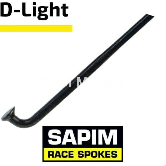 Sapim Race 14G Spoke - 2-1.8-2mm - Black - J-Bend - Image 4