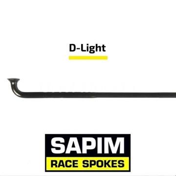 Radio Sapim D-Light 14G - 2-1.65-2mm - Negro - Imagen 2